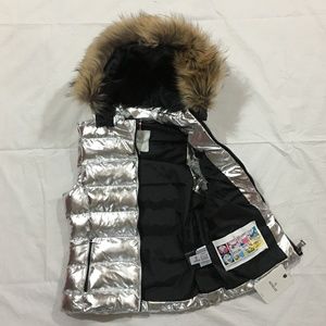 Moncler Jackets & Coats - Women's Moncler Fox Fur ZIPPER Hoodie Silver Vest Moncler Jackets & Coats - Women's Moncler Fox Fur ZIPPER Hoodie Silver Vest